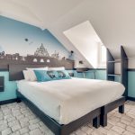 Hotel Lucien & Marinette - Chambre Double-Bleue 2